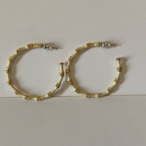 Stella & Dot Betty Hoop Earrings
